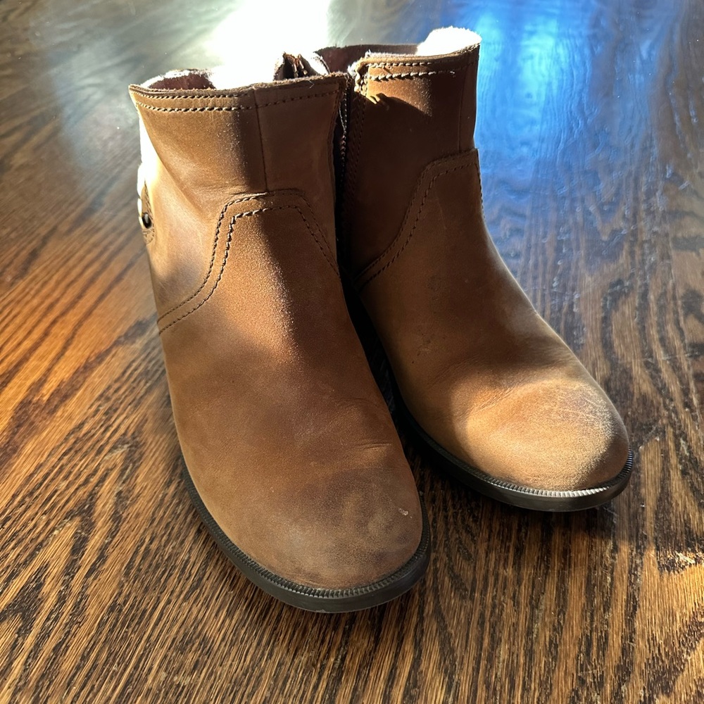 Teva Brown Ankle Booties